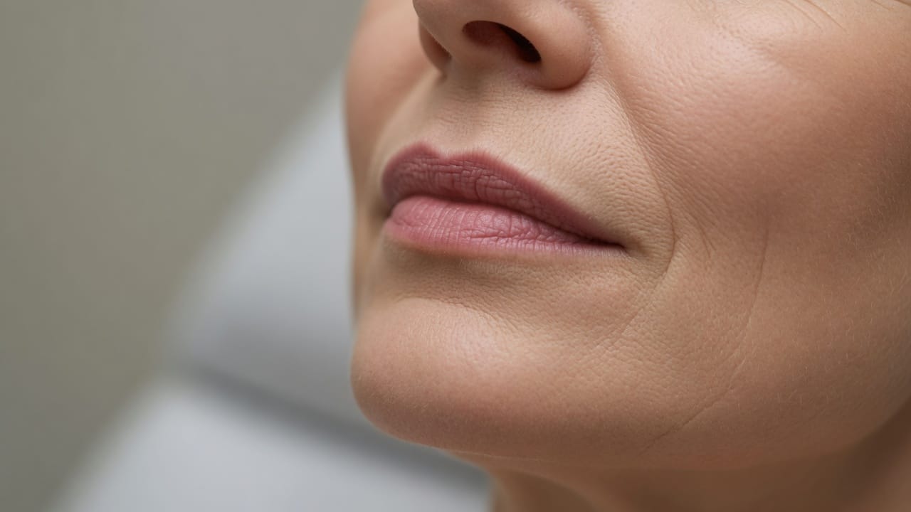 Lip flip consultation at FaceCrime Skin Labs in Fairview, Vancouver
